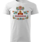 Tričko slovakia biele