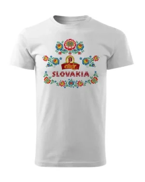 Tričko Slovakia biele