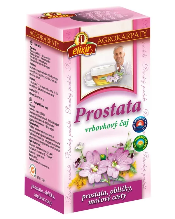 Prostata – bylinný čaj vrbovkový na prostatu