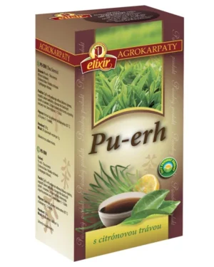Pu-ehr citrónový čaj