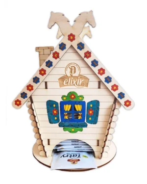 Drevený domček BIO Tatry - maľovaný koník